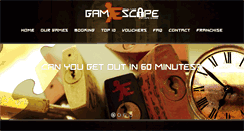Desktop Screenshot of gamescape.co.uk